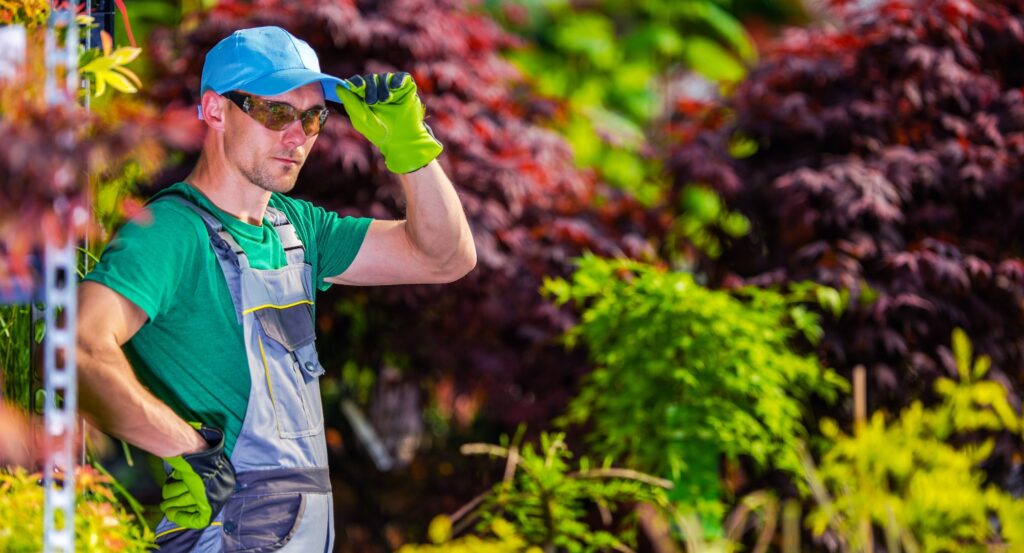 Greenhouse Garden Worker